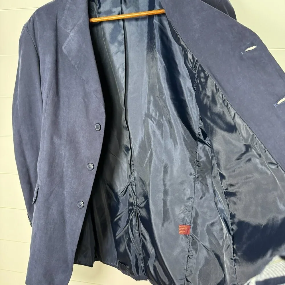 Haband Lions Den Jacket Blazer Mens 46L Navy